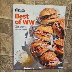 Weight Watchers Best of WW Cookbook - Orange and White